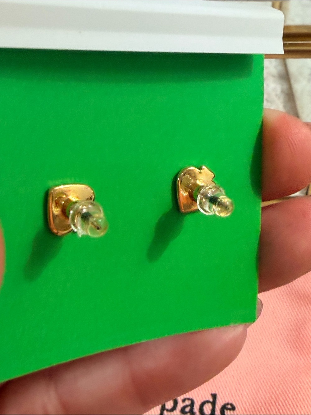 kate spade Shining Spade Pearl Drop Earrings - NEW - Picture 5 of 7